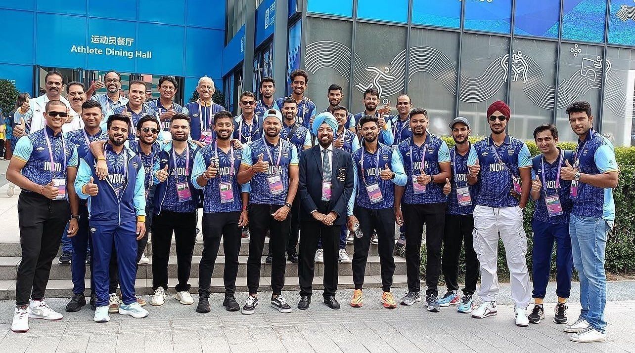 भारतीय पुरुष क्रिकेट टीम 3 अक्टूबर को इवेंट में अपना पहला मैच खेलेगी 