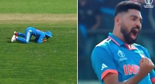 [Watch] Shreyas Iyer takes a blinder to dismiss Devon Conway for a duck in IND vs NZ 2023 World Cup match