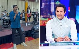 "Please stick to your day job" - Wasim Akram pokes fun at Shahnawaz Dahani over singing video