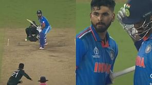 [Watch] Narendra Modi Stadium roars as Shreyas Iyer hits the winning shot in IND vs PAK 2023 World Cup match