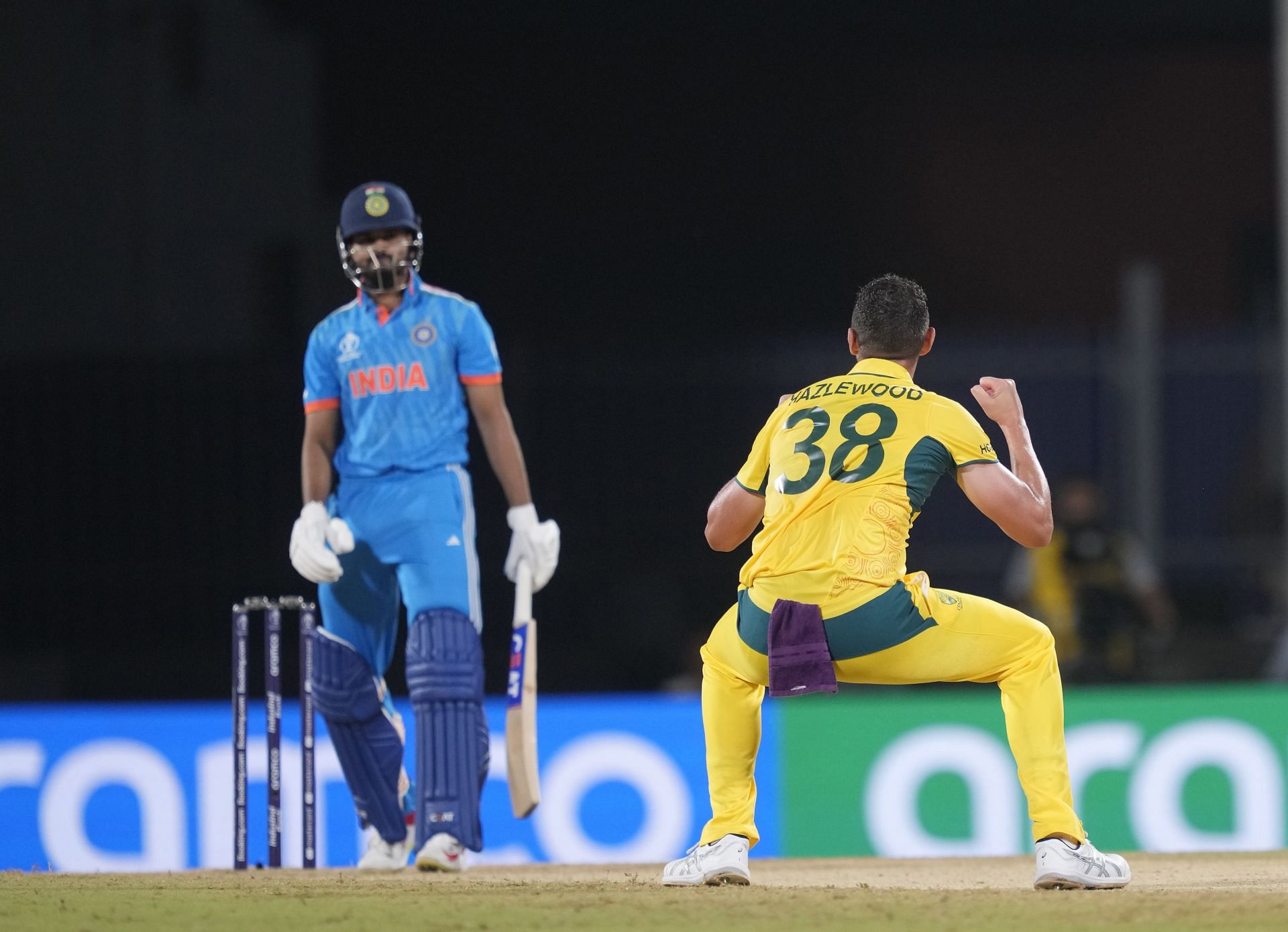 India found themselves three down with just two runs on the board