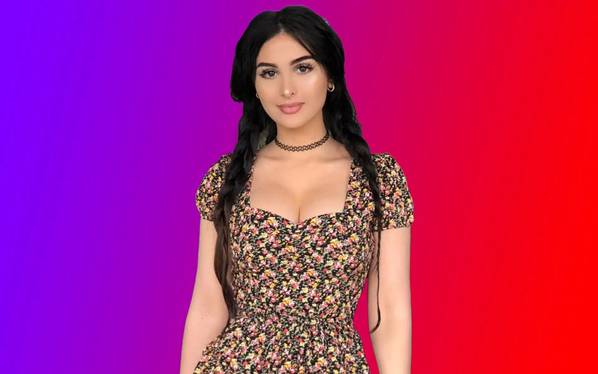 SSSniperwolf once again made headlines on October 22, 2023 (Image via SSSniperwolf/X and Sportskeeda)