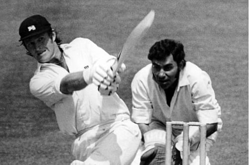 Dennis Amiss tore the Indian bowling apart on the opening day of the inaugural World Cup.