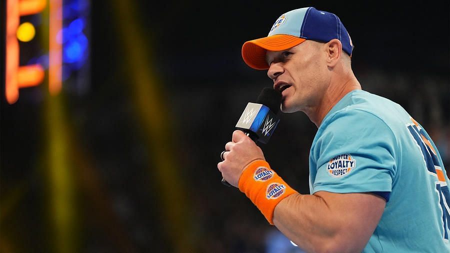 WWE की रिंग में सुपरस्टार जॉन सीना