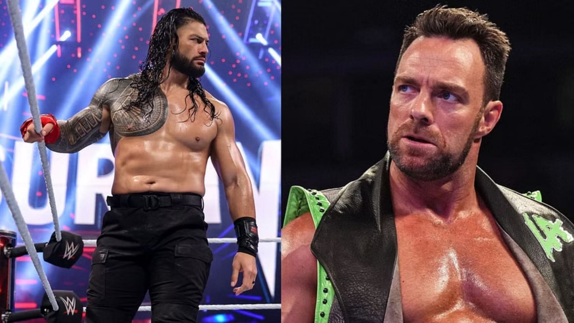 possible finish roman reigns vs la knight crown jewel 2023