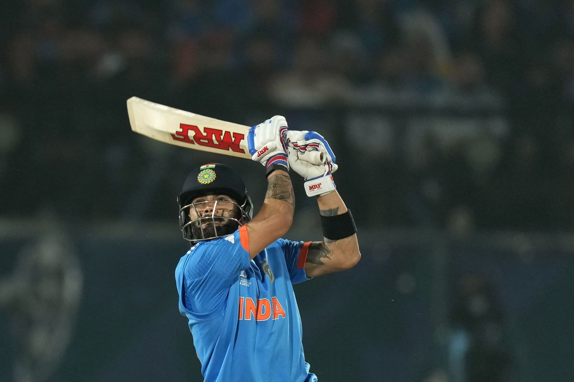 Virat Kohli was India's top scorer once again