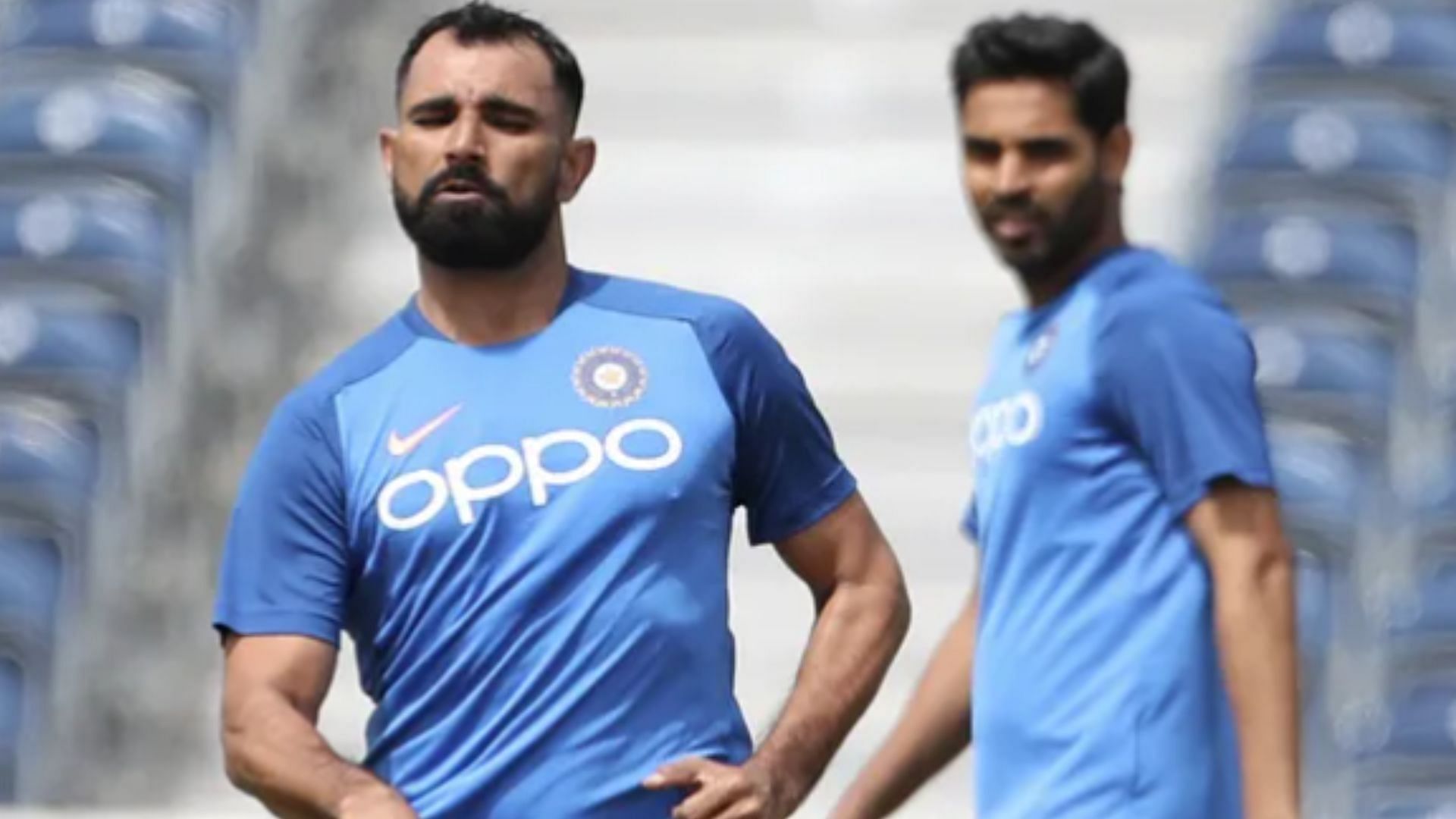 Mohammed Shami and Bhuvneshwar Kumar were in the initial part of their careers during Tendulkar's farewell match. (Pic: AP)