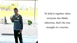 "True strength of a warrior" - Yuzvendra Chahal posts yet another cryptic tweet after India snub for Australia T20Is