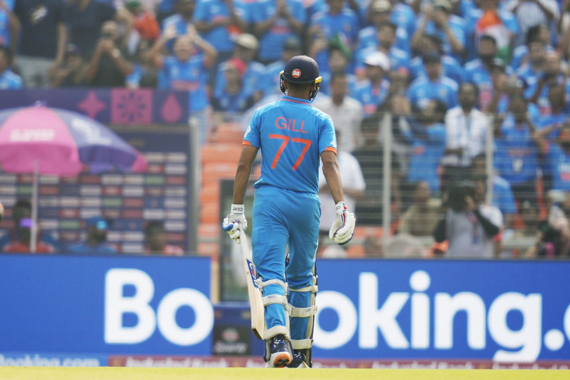 Shubman Gill played a nothing shot to be dismissed