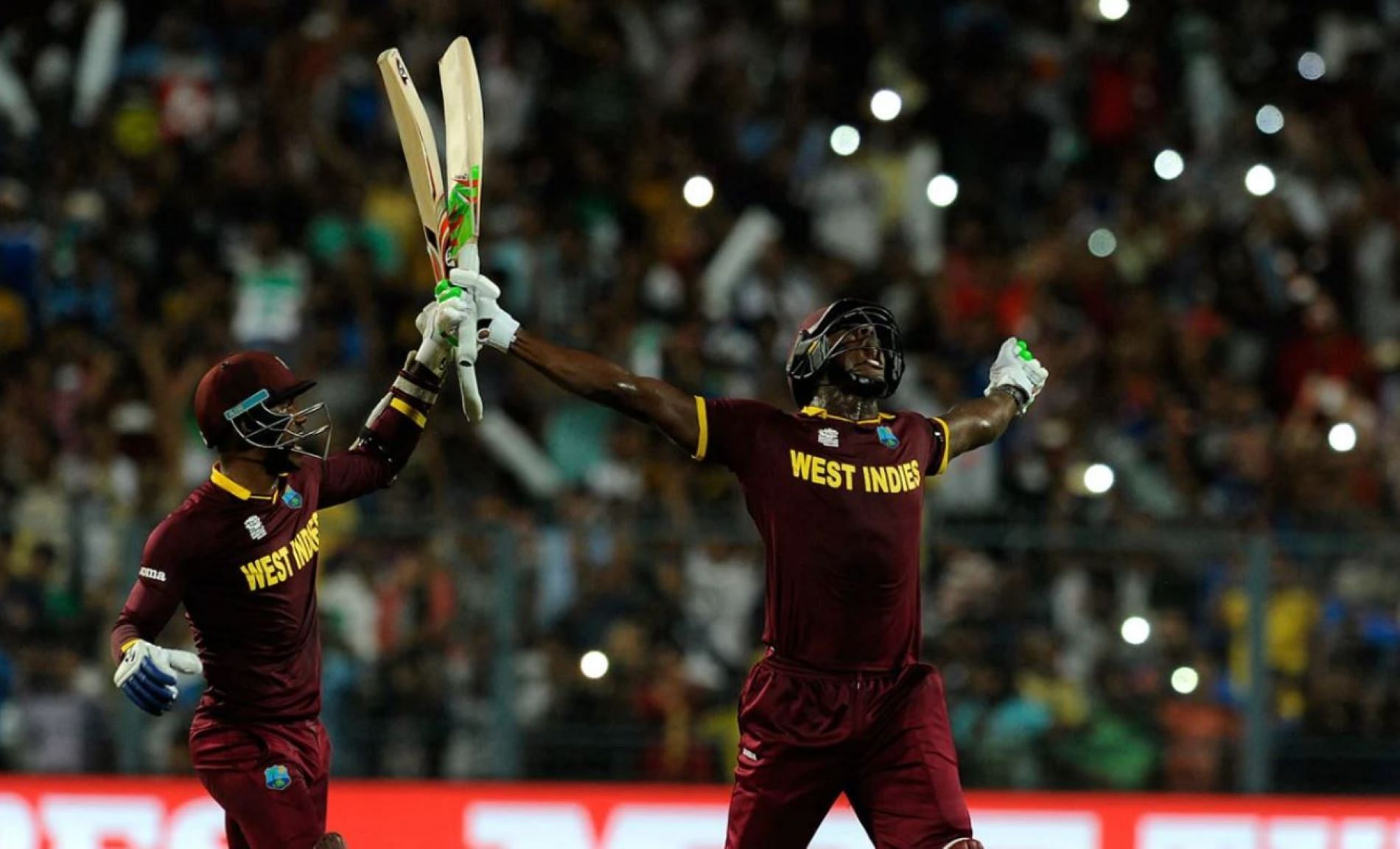 Brathwaite's thrilling finish to the 2016 T20 World Cup finale.
