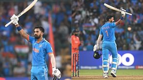 [Watch] KL Rahul goes bang-bang to smash fastest World Cup hundred by an Indian in IND vs NED match