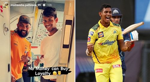 Matheesha Pathirana's latest Instagram story.