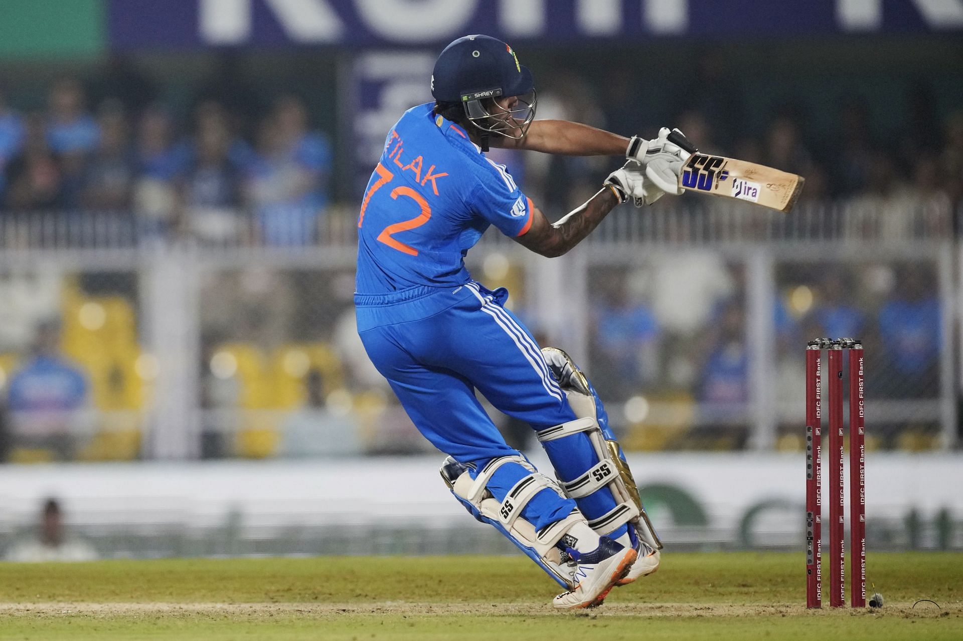 India left Tilak Varma out of their team for the fourth T20I