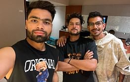 "Hanging out with my brothers" - Yuzvendra Chahal chills with Kuldeep Yadav and Rinku Singh in South Africa