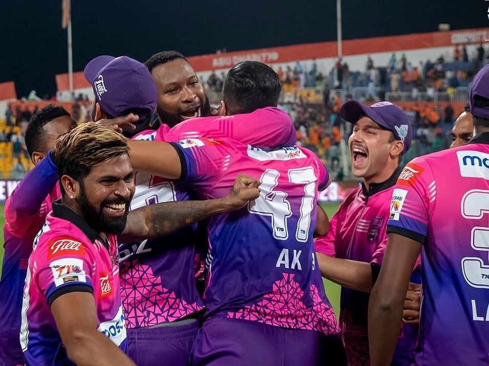 किरोन पोलार्ड की टीम को मिली जीत (Photo Credit - T10 Global Twitter)