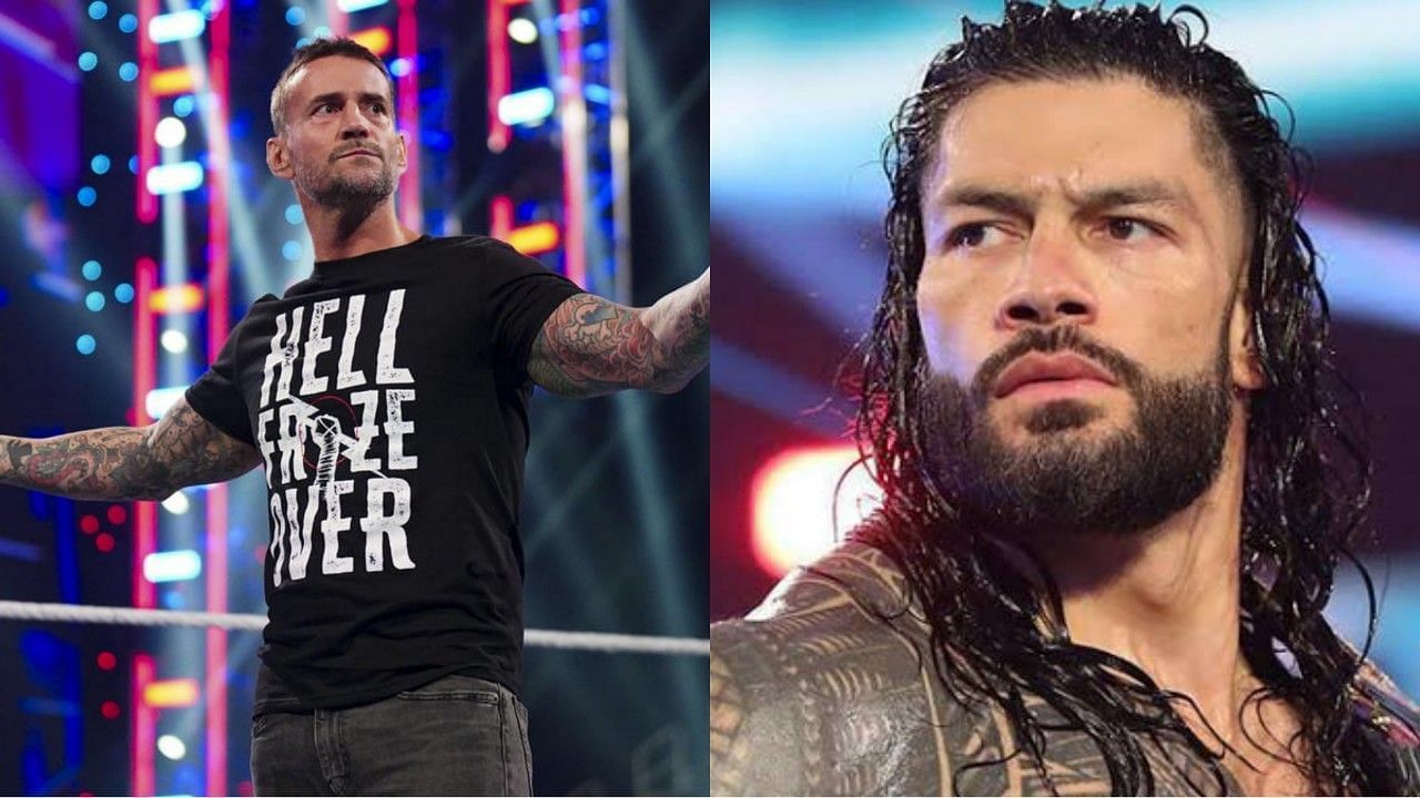 WWE सुपरस्टार्स सीएम पंक और रोमन रेंस 