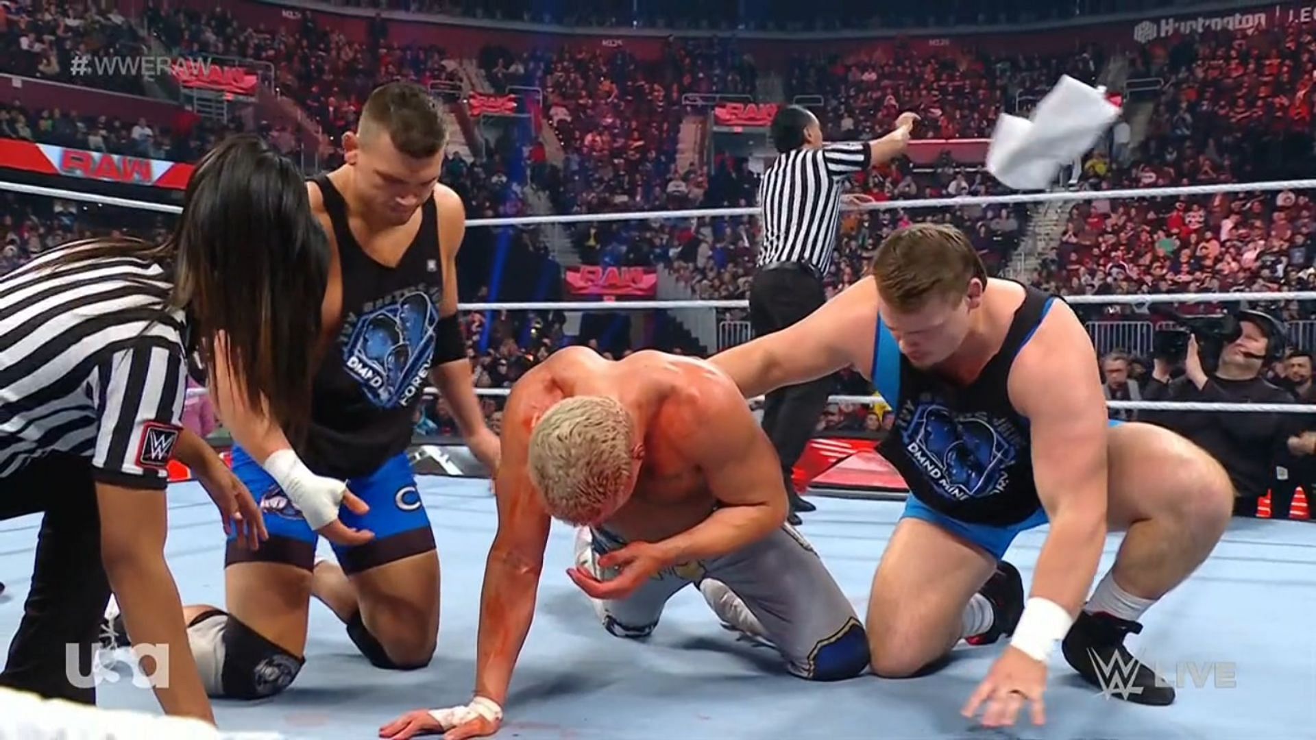 cody rhodes vs shinsuke nakamura raw main event