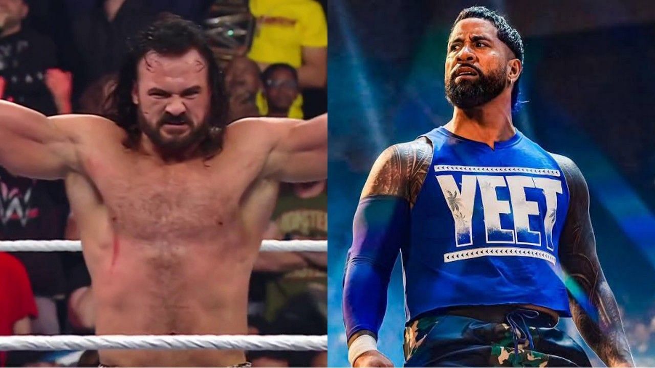 WWE सुपरस्टार्स ड्रू मैकइंटायर और जे उसो 
