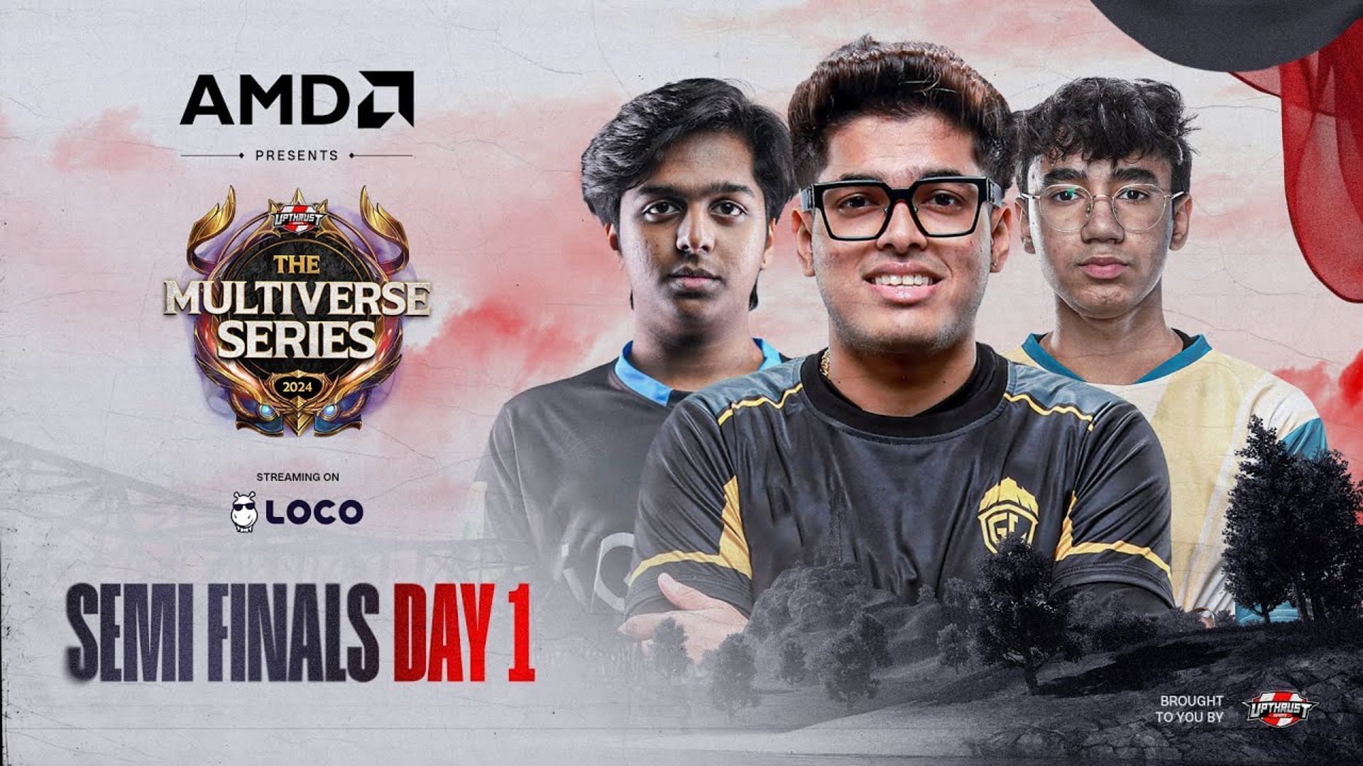 Semifinals of BGMI Multiverse Series 2024 starts on January 8 (Image via Upthrust Esports)