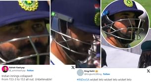 "Only team 36 can do" - Fans react as India lose 6 wickets for 0 runs and get bowled out for 153 in 2nd Test vs South Africa