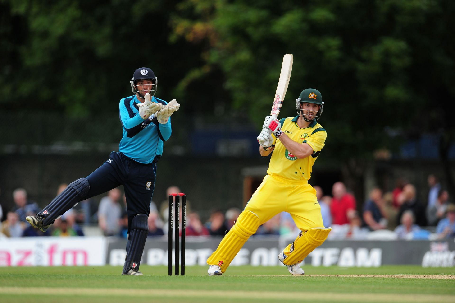 Shaun Marsh's highest invisual score (151) is against Scotland in ODIs