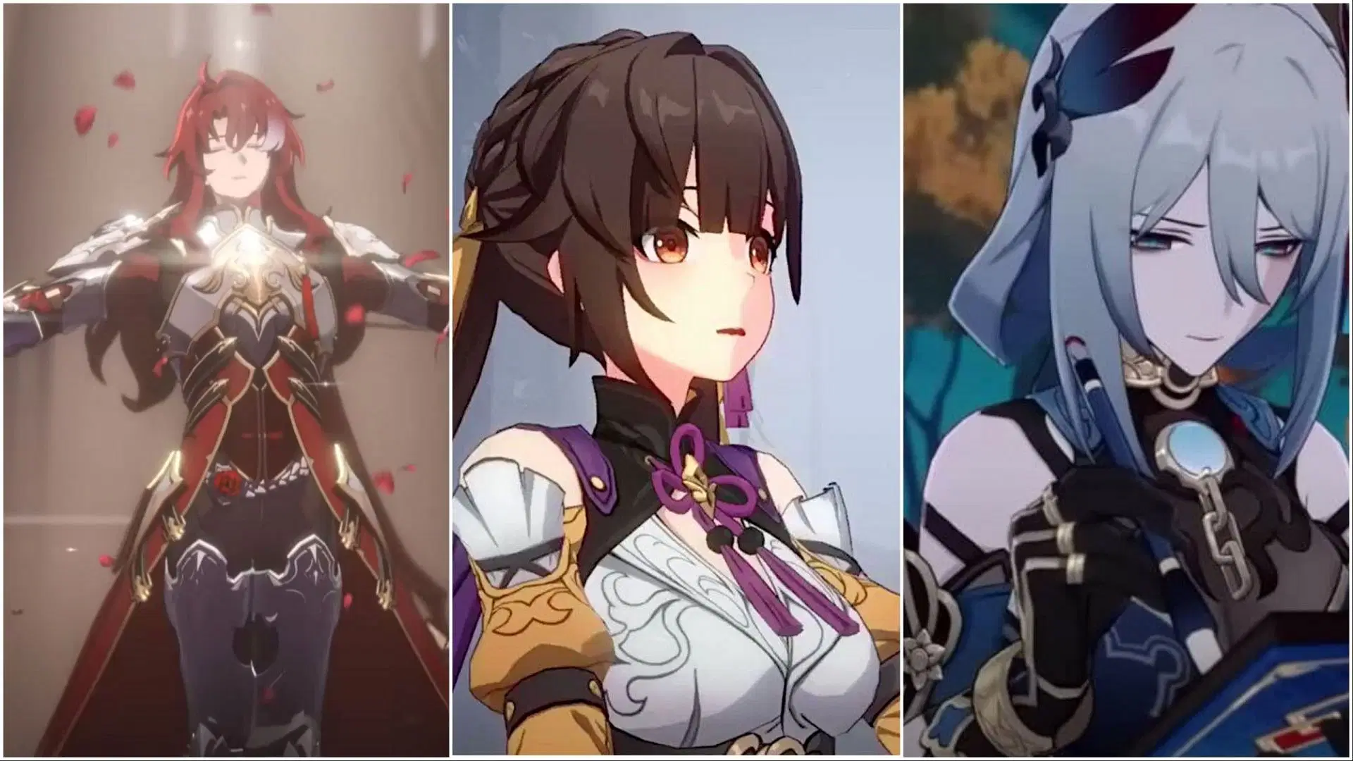Argenti, Sushang, and Hanya (Image via HoYoverse) 