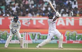 Why is KS Bharat not playing today's 3rd India vs England Test?