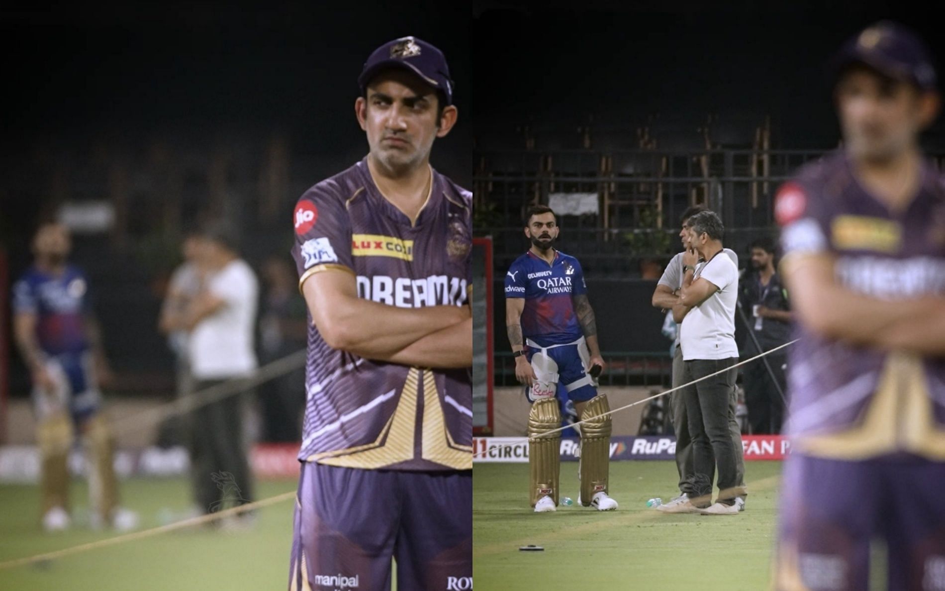 Virat Kohli, Gautam Gambhir, KRR