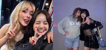 "Lisa ft Sabrina would break the internet": Fans react to the BLACKPINK member and the Nonsense singer's interaction at Taylor Swift's concert