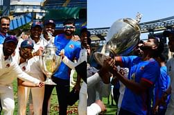 [In Pictures] "For all the collective effort put in and sticking by each other through thick and thin"- Shreyas Iyer on winning Ranji Trophy