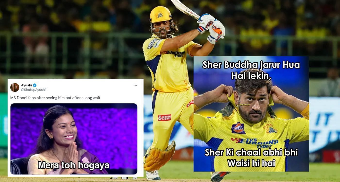 एमएस धोनी ने 16 गेंदों में 37* रन बनाये (PC: IPL And Twitter)
