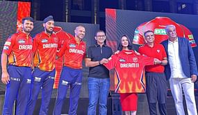 [Watch] PBKS unveil their new jersey at a grand event ahead of IPL 2024