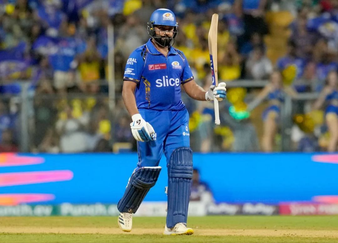 Rohit Sharma after his century vs CSK