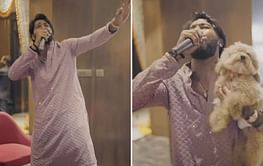 [Watch] Hardik Pandya passionately sings 'Hare Rama Hare Krishna' at Sankirtan ahead of MI's IPL 2024 clash vs RCB