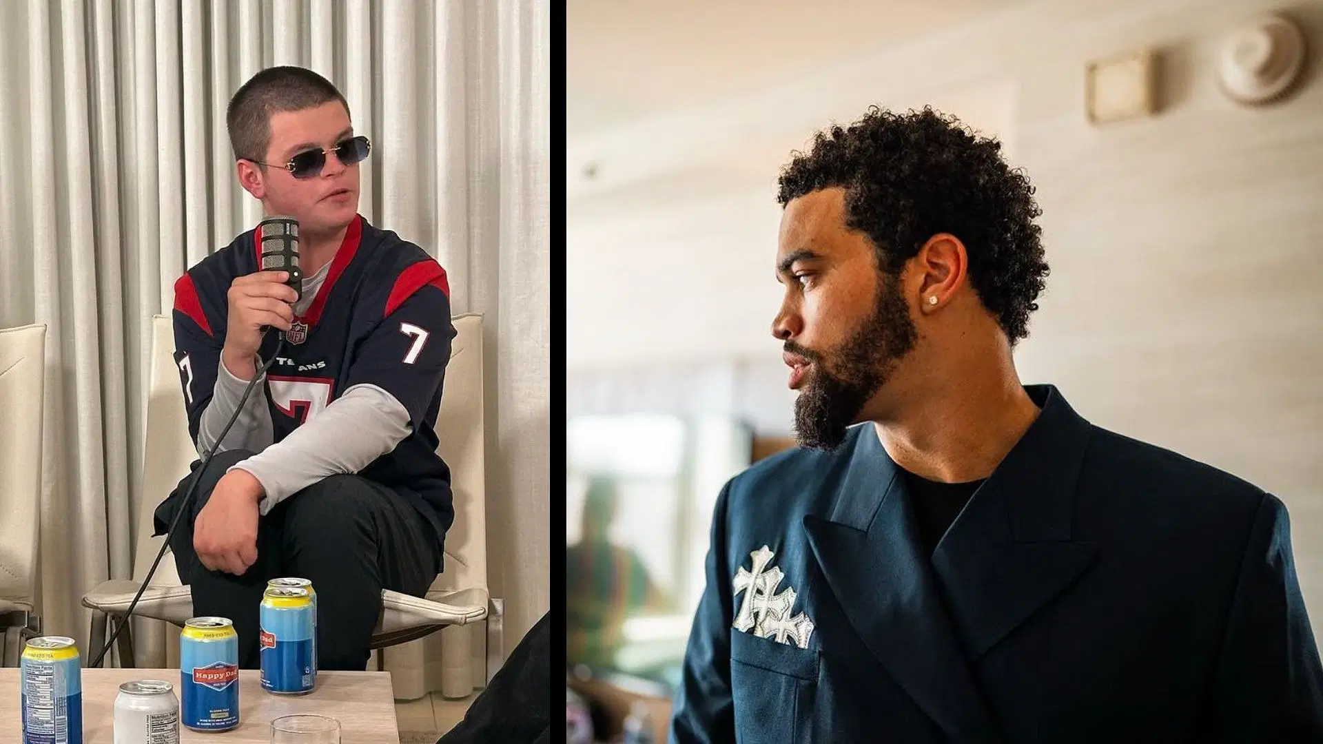 Sketch met up with Caleb Williams before the NFL Draft (Image via Caleb Williams, Sketch/Instagram)