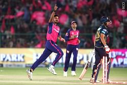 [Watch] RR speedster Kuldeep Sen castles Matthew Wade and Abhinav Manohar in the space of four balls in IPL 2024 clash against GT