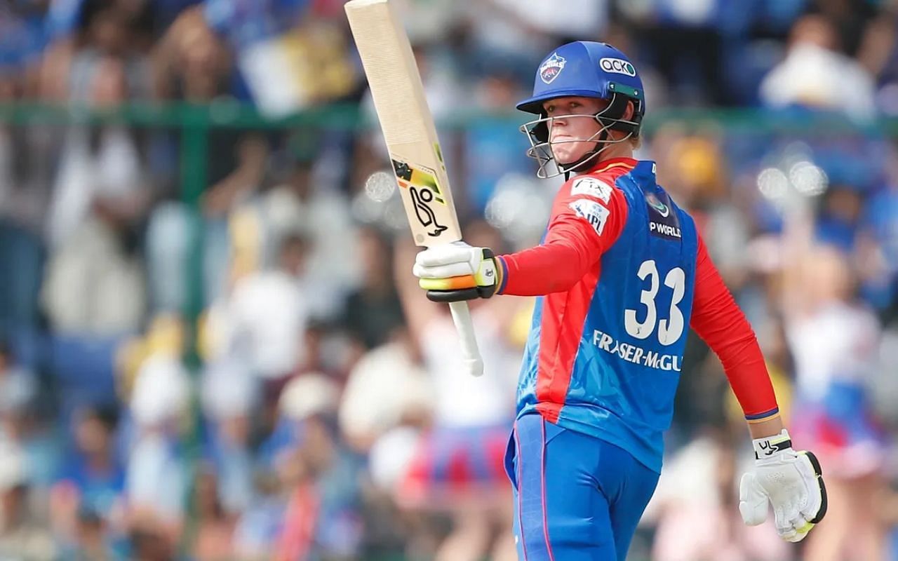 जैक फ्रेजर मैकगर्क ने बल्ले से मचाया तूफान (Photo Courtesy: IPLt20.com)                               