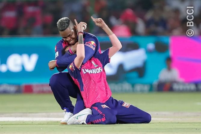 [Watch] Yuzvendra Chahal goes down on his knees after claiming 200th IPL wicket during RR vs MI clash