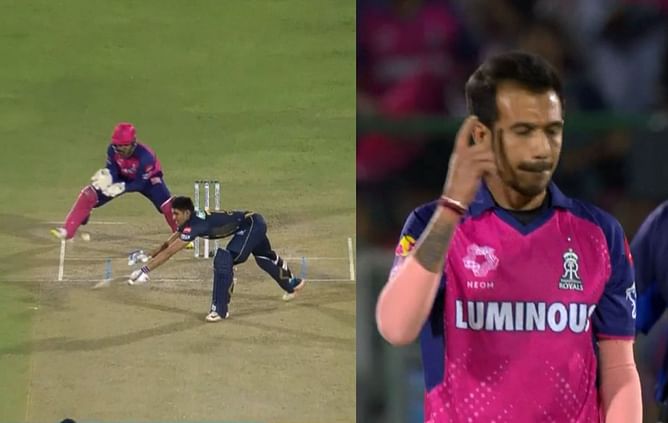 [Watch] Yuzvendra Chahal outfoxes Shubman Gill with a clever delivery during RR vs GT IPL 2024 clash in Jaipur