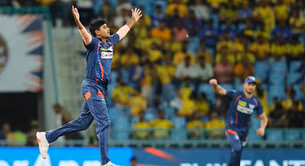 [Watch] KL Rahul takes diving catch as Yash Thakur sends back in-form Ruturaj Gaikwad early in LSG vs CSK IPL 2024 encounter