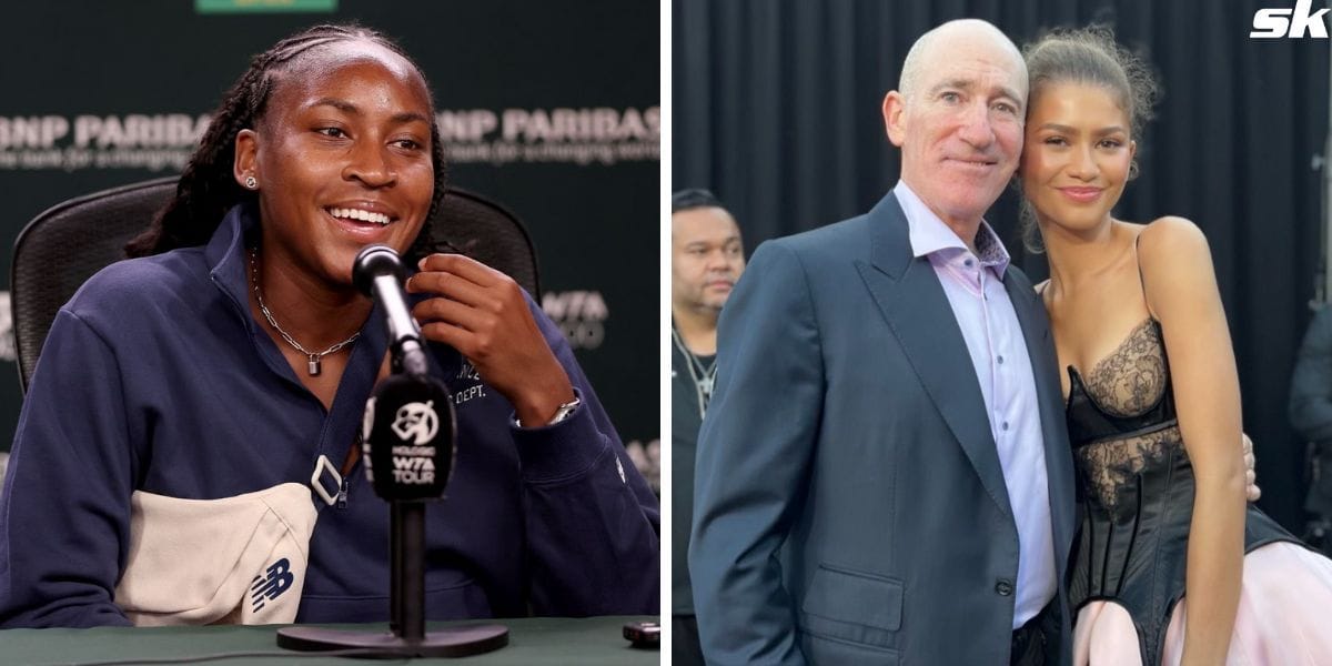 Coco Gauff teases coach Brad Gilbert over his acting debut in
