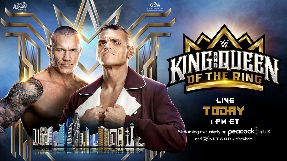Gunther faces Randy Orton in the final of the King of the Ring tournament.
