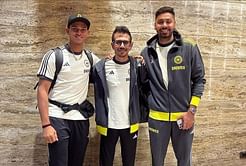 [Watch] Yuzvendra Chahal, Avesh Khan, and Yashasvi Jaiswal leave for New York to join Team India ahead of T20 World Cup 2024
