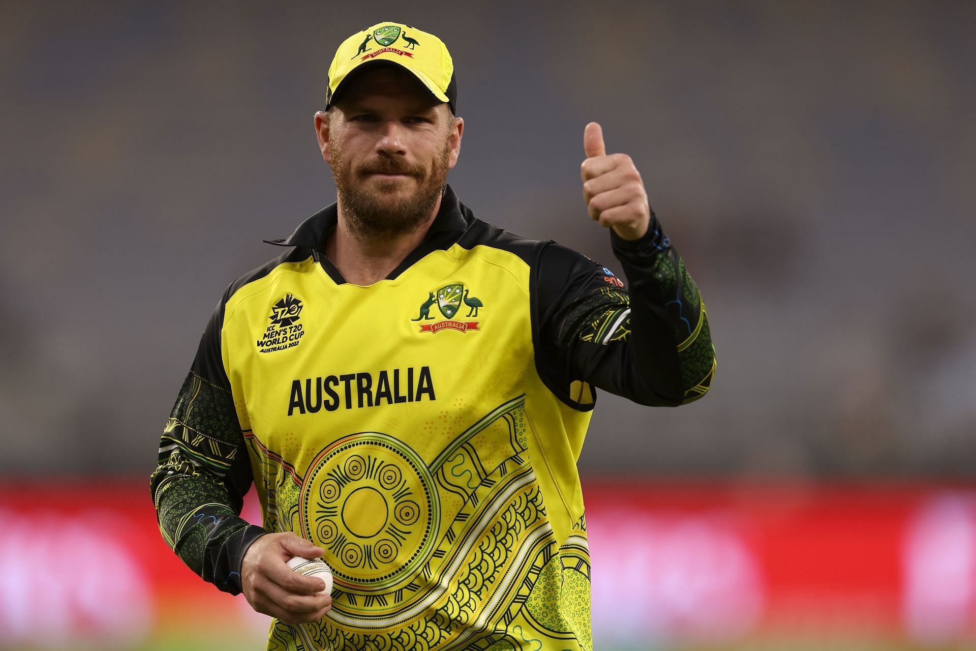 Aaron Finch. (Image Credits: Getty)