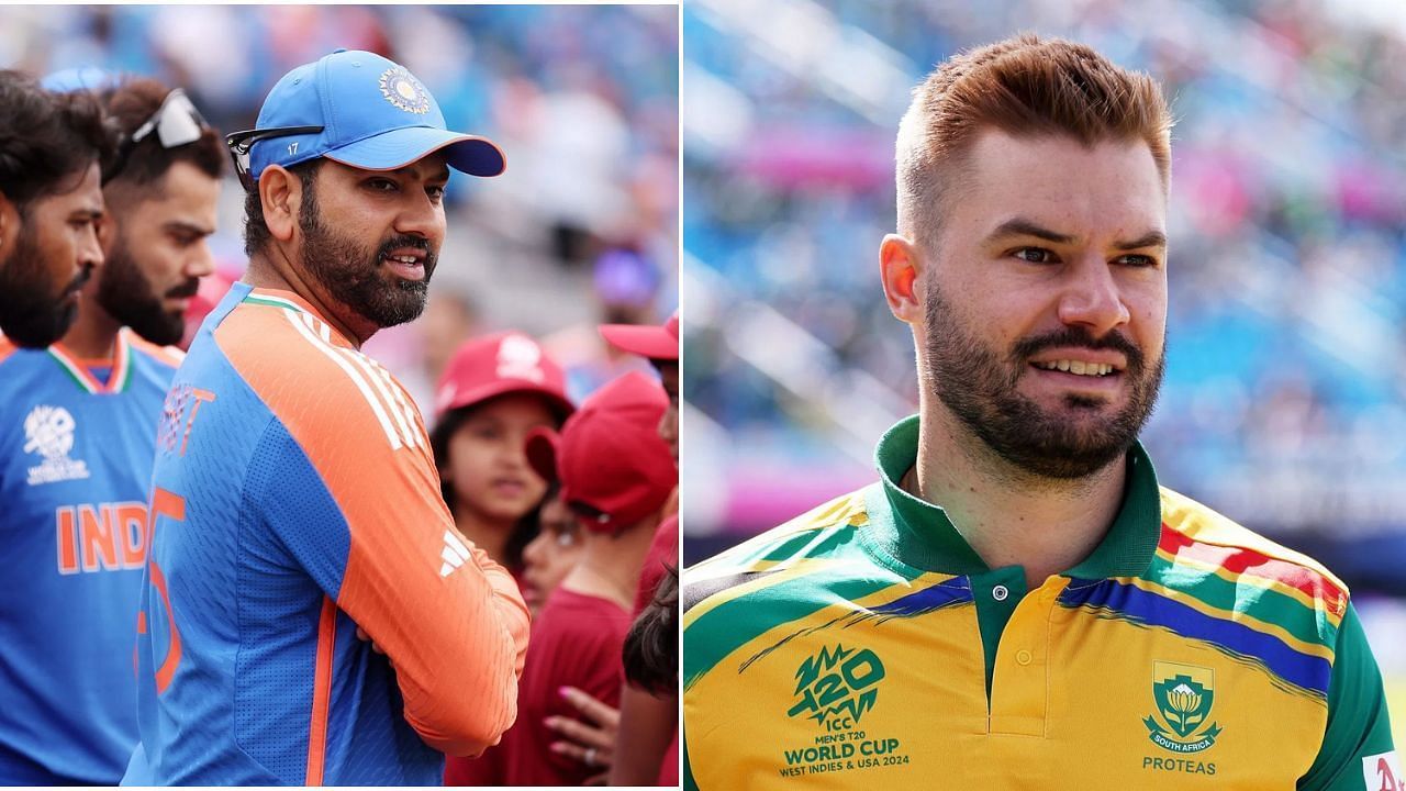 रोहित शर्मा और एडेन मार्करम (Photo Courtesy: Getty Images)