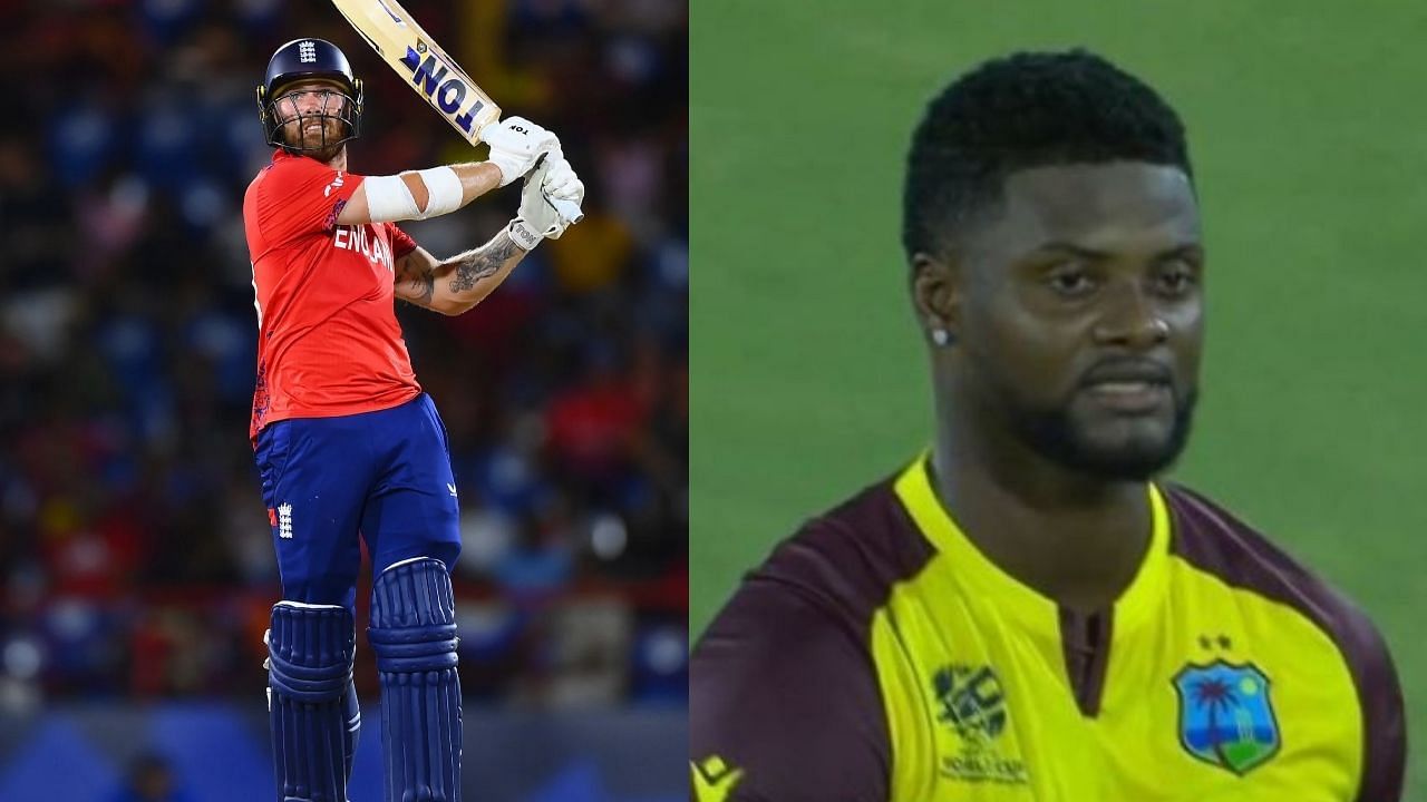 रोमारियो शेफर्ड के नाम दर्ज हुआ शर्मनाक रिकॉर्ड (Photo Courtesy: Getty and Hotstar Snapshots)                               