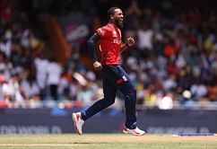 [Watch] Chris Jordan claims hat-trick in USA vs ENG T20 World Cup 2024 Super 8 match