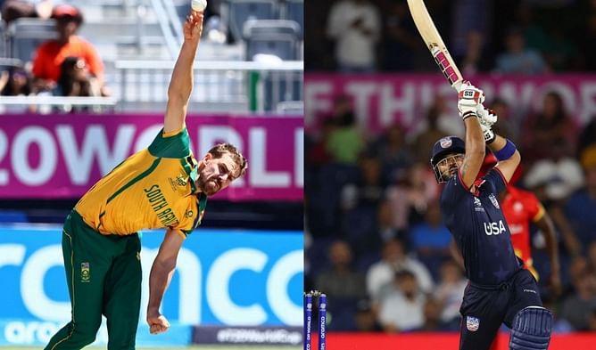 Picking a combined United States-South Africa playing 11 for 2024 T20 World Cup ft. Monank Patel, Anrich Nortje