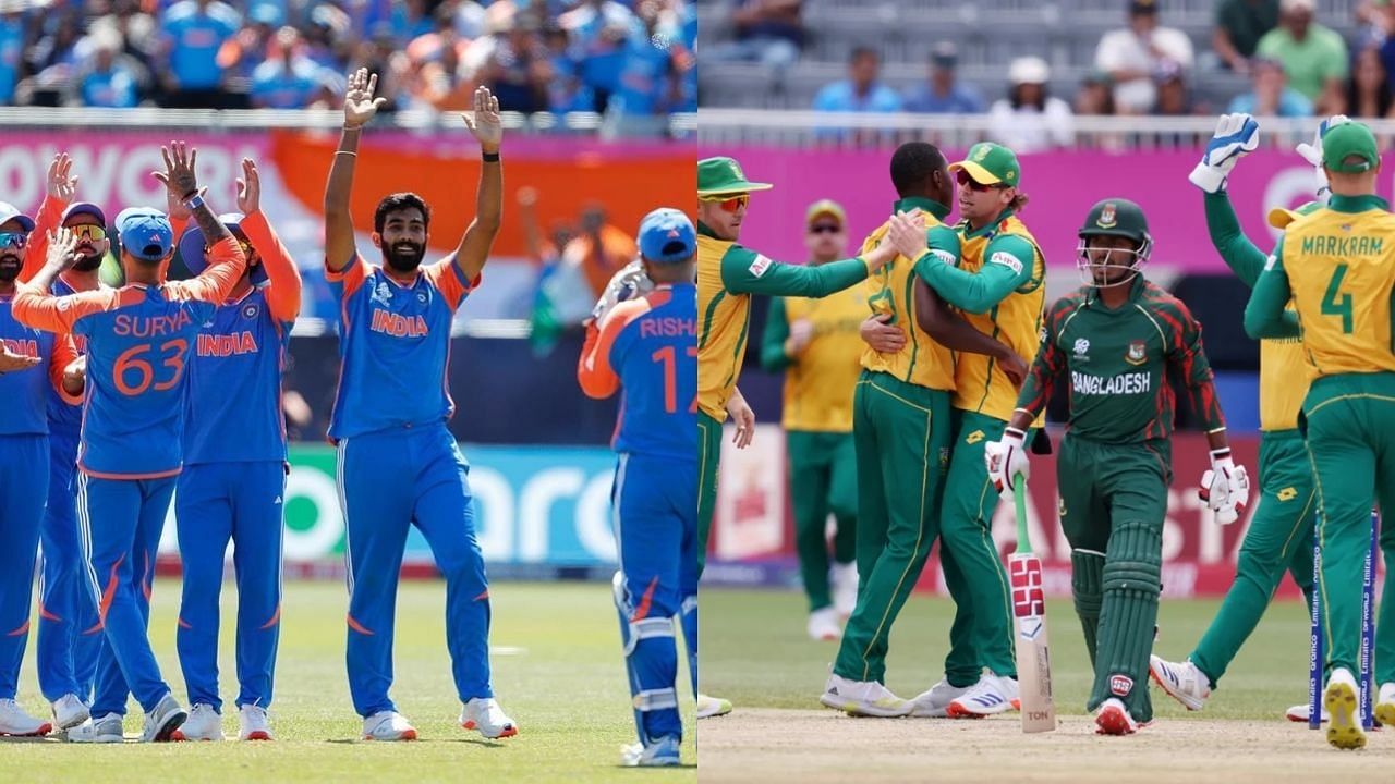दक्षिण अफ्रीका ने रचा इतिहास (Photo Courtesy: Rishabh Pant X and Getty)                               