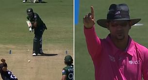[Watch] Jasdeep Singh traps Babar Azam lbw for 44 off 43 balls in USA vs PAK T20 World Cup match